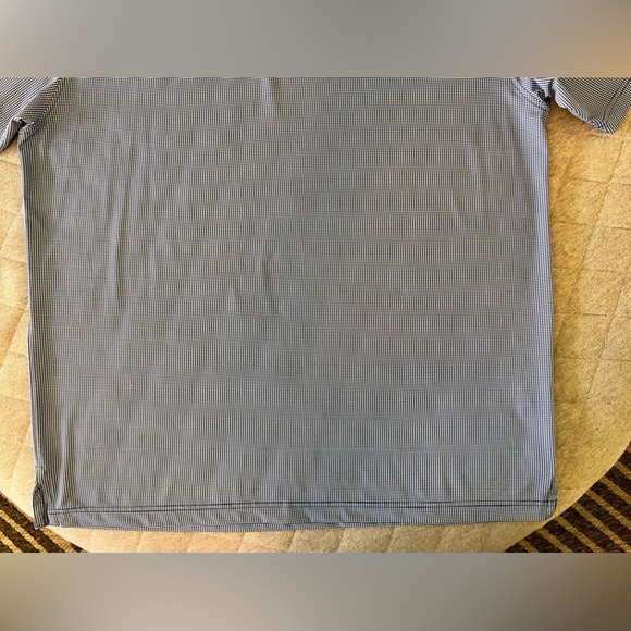 RHOBACK XL Men’s Blue Gingham Golf Polo Orig $98 Excellent Condition Worn 1x - Picture 6 of 9